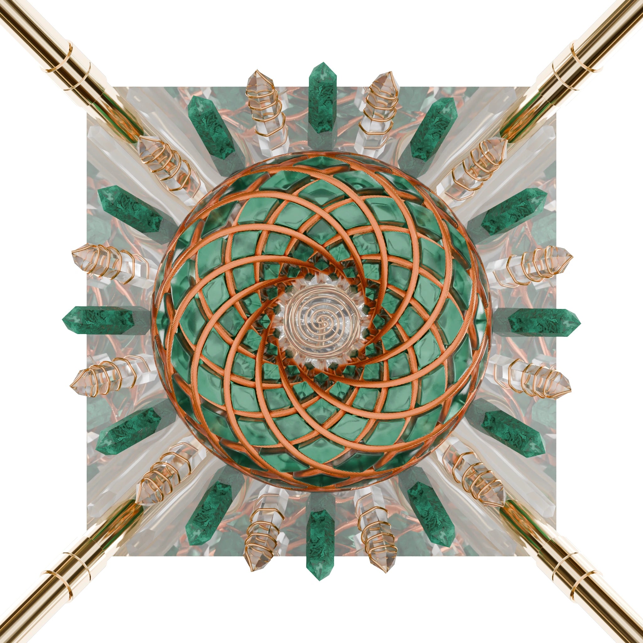 Heart Stone – iPyramids i9 Giza Quantum Vortex & Shield